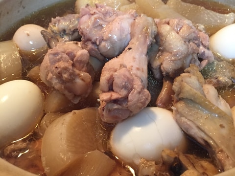 手羽大根の洋風おでん